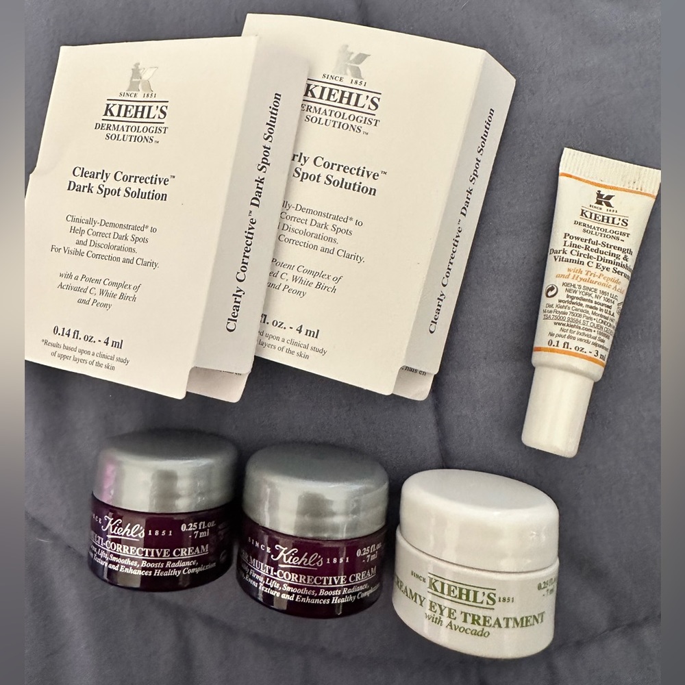 Kiehl’s Samples - 6 samples - new